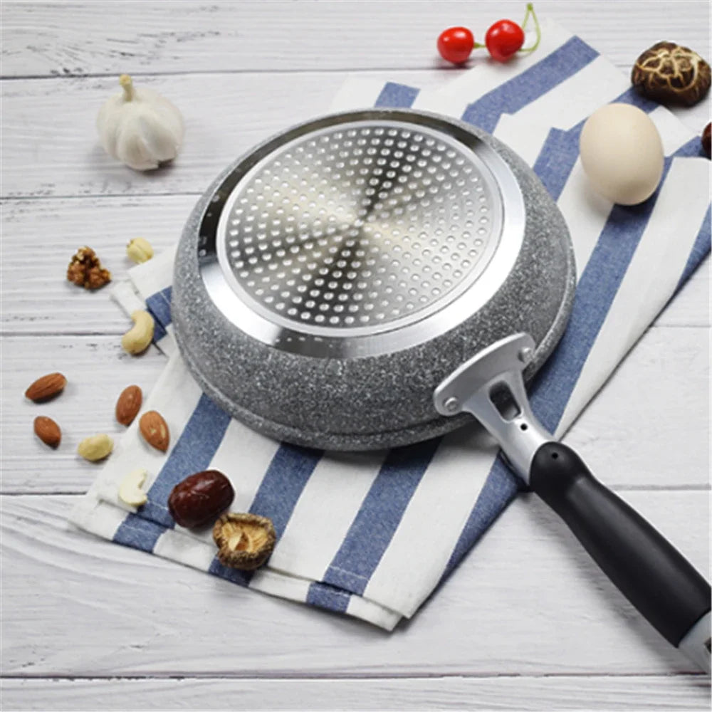 Frying 28/26/24/20cm Wok Non-stick Pan Skillet Cauldron
