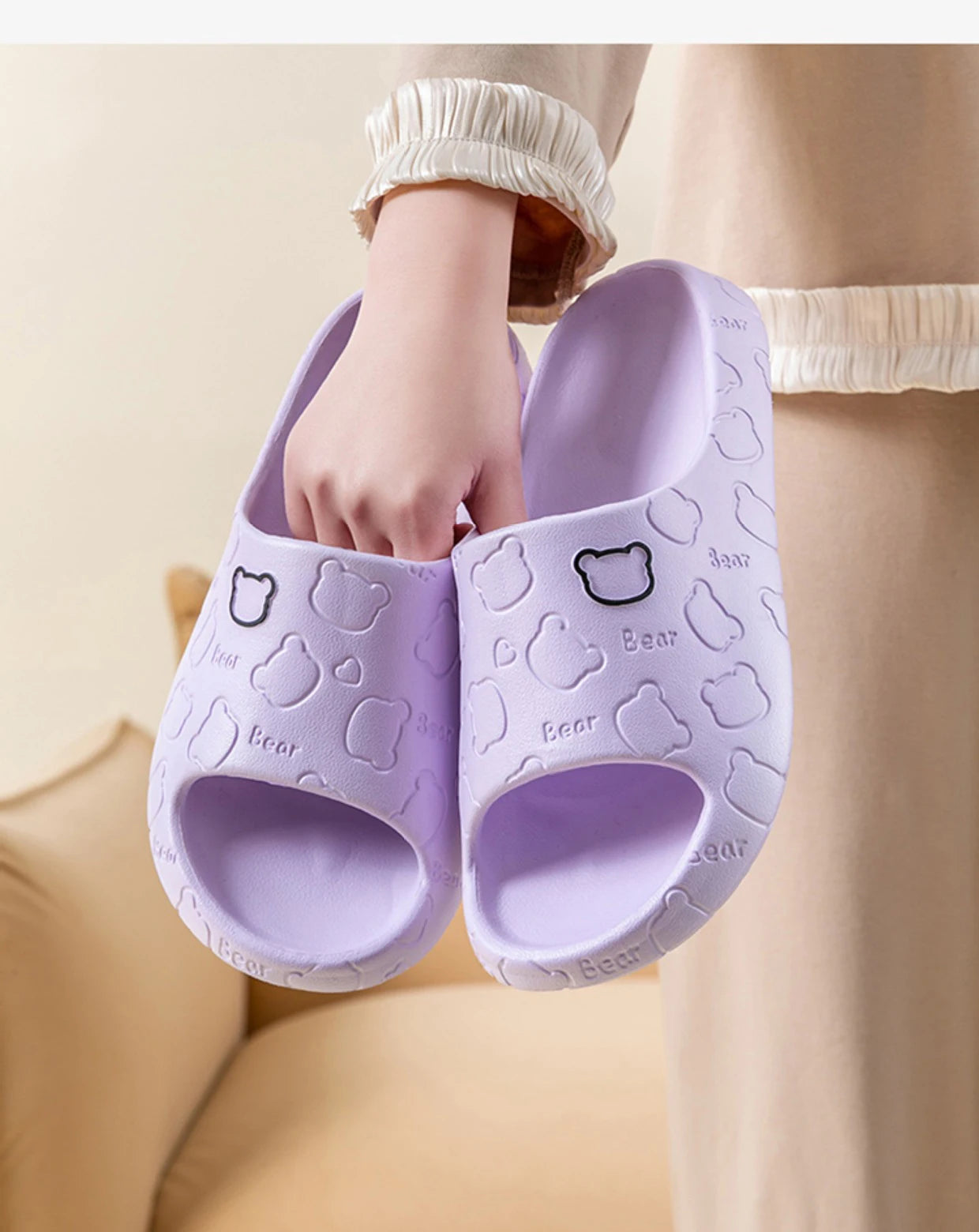 Summer EVA Non-Slip Soft Thick Sole Slippers