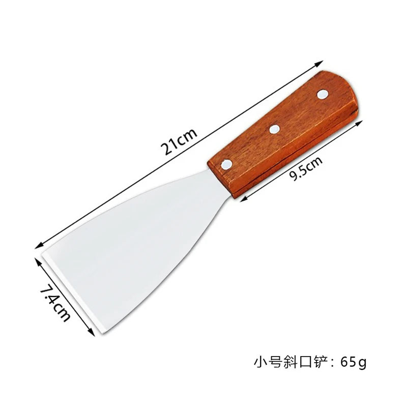 Stainless Steel Spatula and Grill Scraper