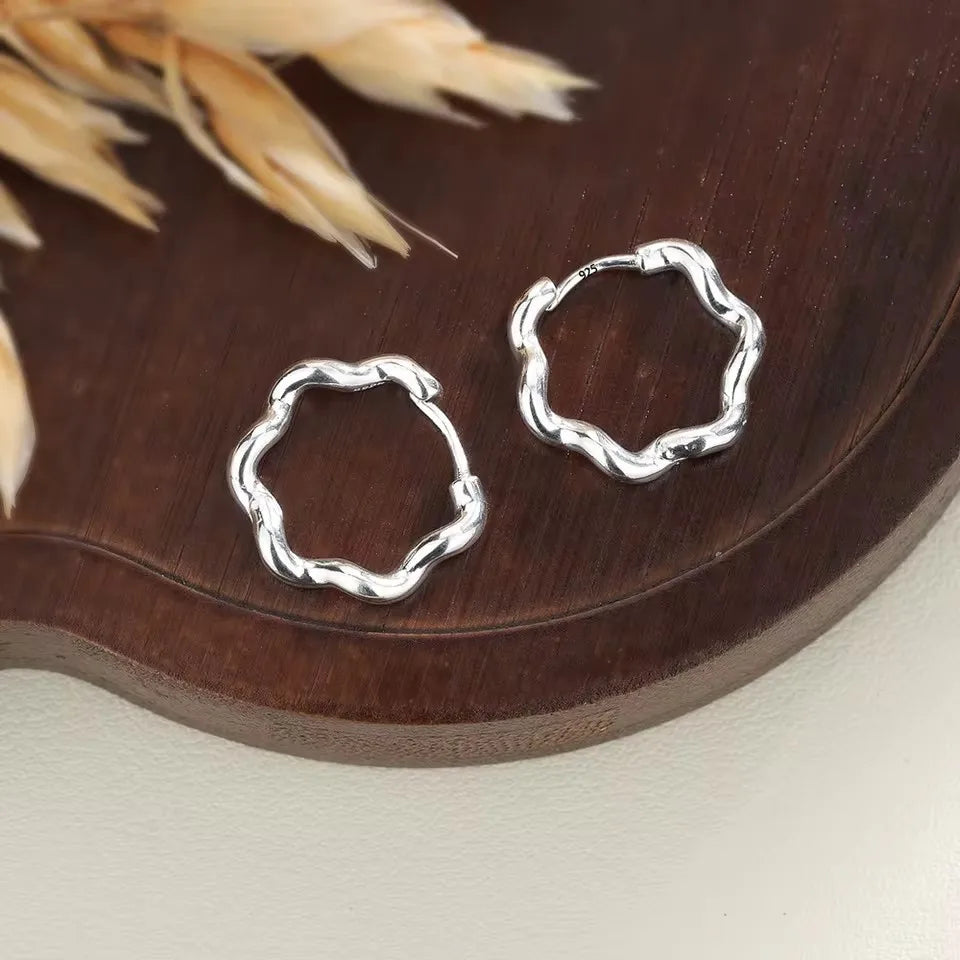 925 Sterling Silver Vintage Tassel Ball Earrings
