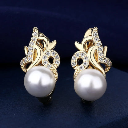 925 Silver Needle Princess Crystal Square Zircon Drop Earrings