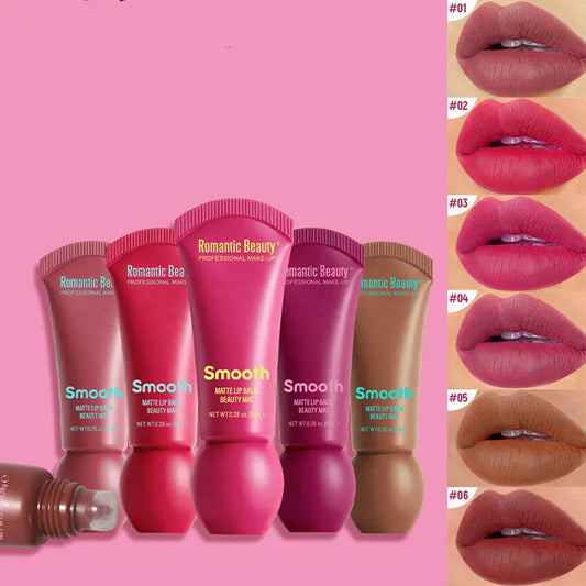 Matte Soft Mist Long-Lasting Lipstick Colorful Whitening Lip Glaze Lip Makeup