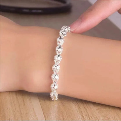 DANA 925 Sterling Silver Ball Bracelets