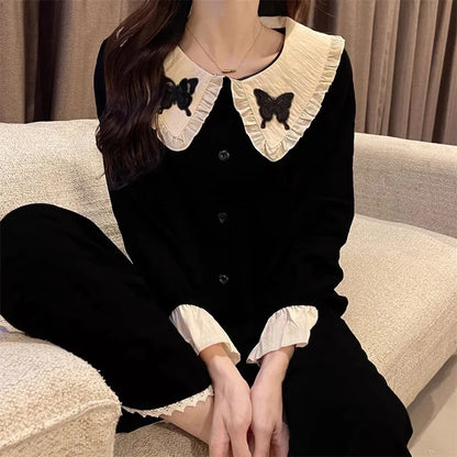 Korean Ins Net Red Wind Pajamas Homewear Set