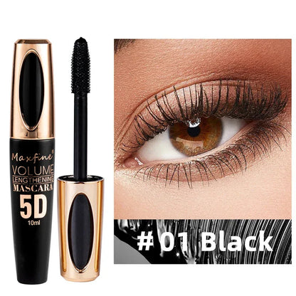 5D Silk Mascara with Big Eyes Waterproof Mascara.