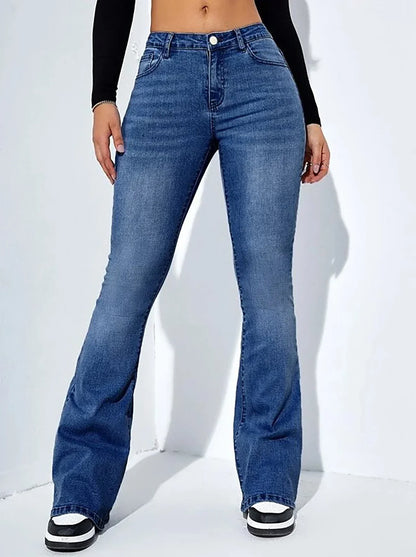High waist stretch pants Jeans