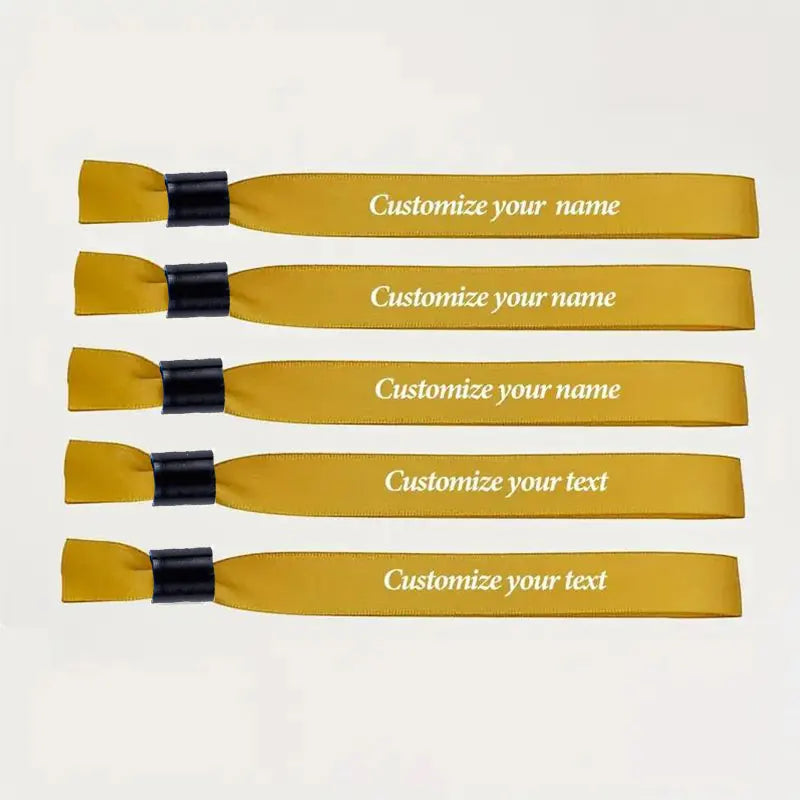 100pcs Cloth Event Wristbands Cloth Party