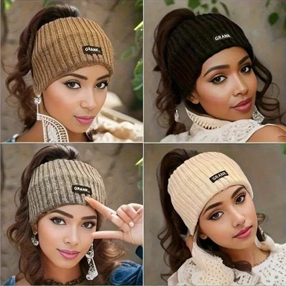 Wide Headband Solid Color Headwrap