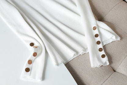 Long Sleeve O-neck Chic Sweater