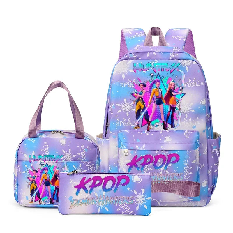 KPop Demon Hunters Backpack Simple Large Capacity