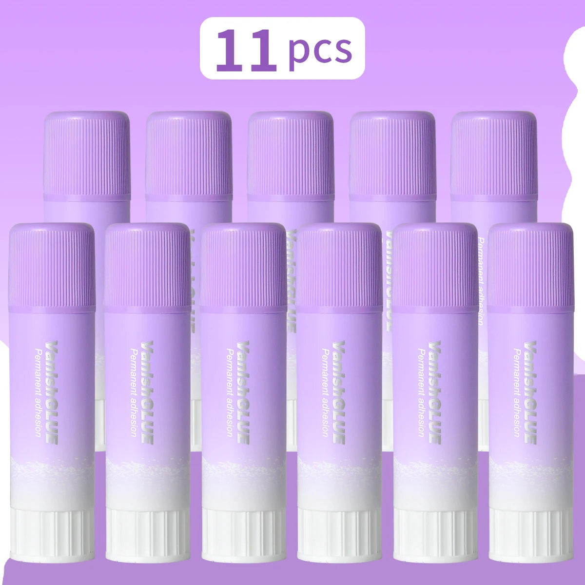 21g Disappearing Purple Solid Glue Stick PVA for Student Stationery