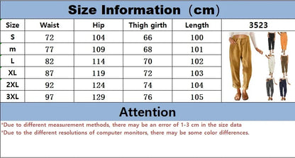 Fall Corduroy Straight Leg Pants