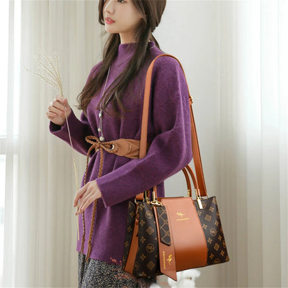 Soft Leather Shoulder Crossbody Bag