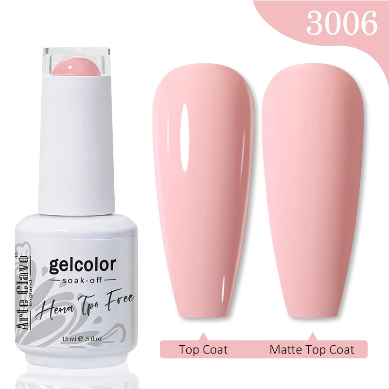 Red Brown Color Gel Nail Polish