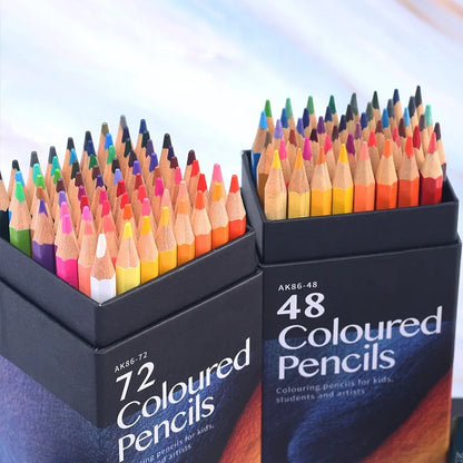 12/18/24/36/48/72 Colors Stationery Pencil Set