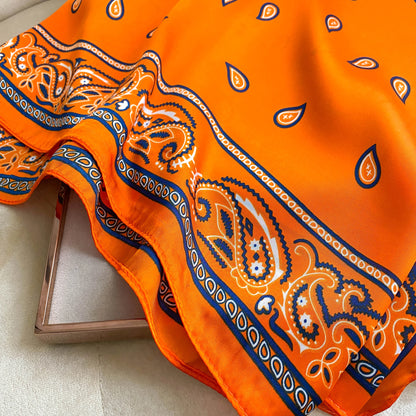 Pañuelos de seda para la cabeza