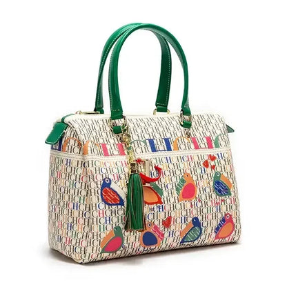Colorful Printed Handbags