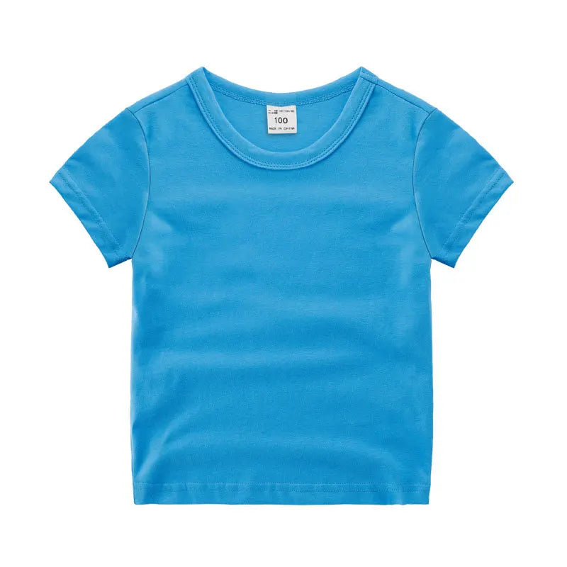 Summer Kids Short Sleeve T-Shirt Toddler Cotton T-Shirts