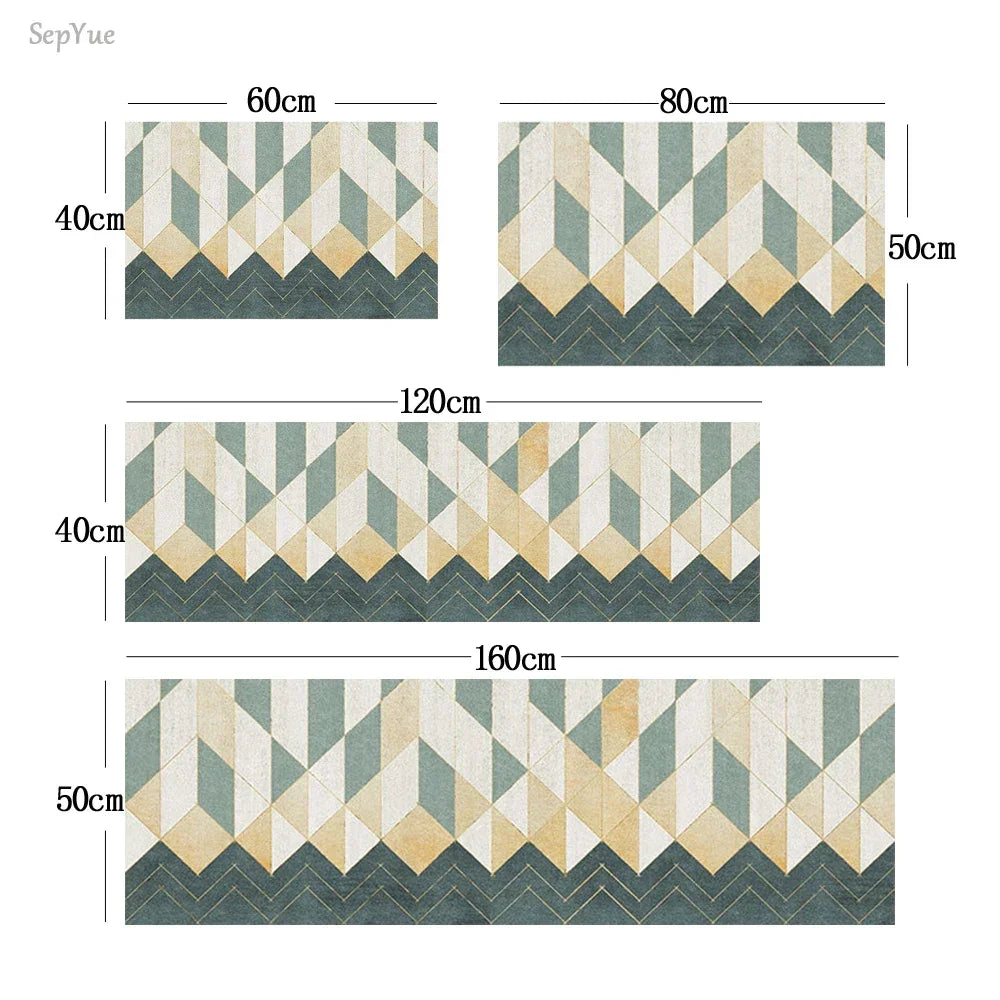 Kitchen Non-slip Large Carpet Waterproof Mats