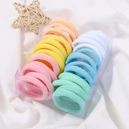 30Pcs/Set Elastic Colorful Rubber Bands
