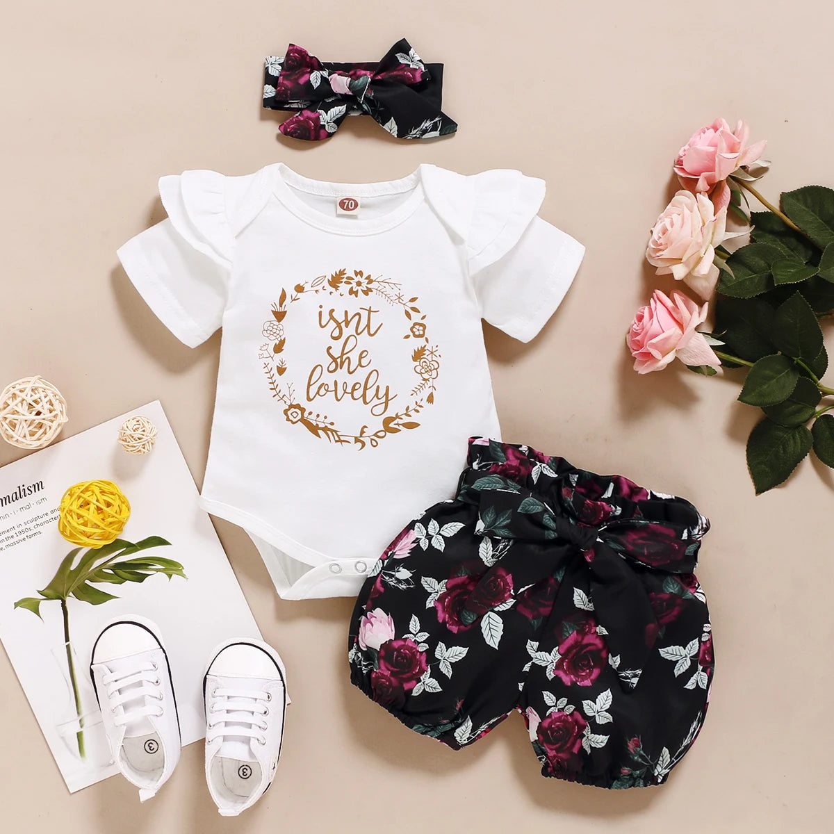 0-18Months Infants Short Sleeve Toddler Set