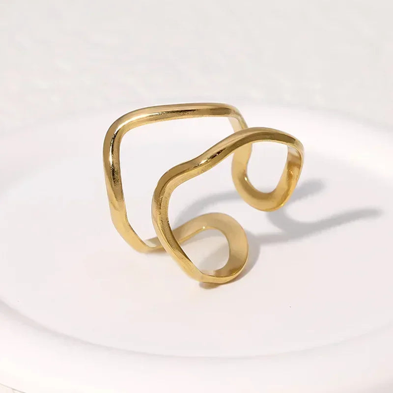 DANA Gold Color Adjustable Opening Ring