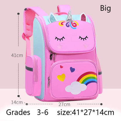 Backpack Large Capacity Waterproof Unicorn School Bag