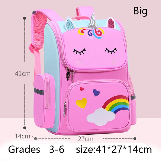 Backpack Large Capacity Waterproof Unicorn School Bag
