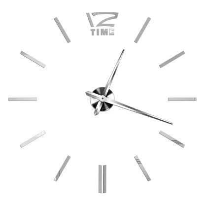 Large 3D Wall Clock Luminous Classic Wall Clocks