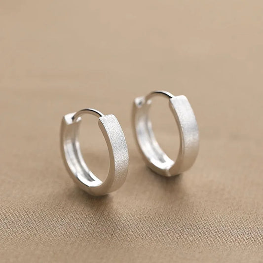 DANA 925 Sterling Vintage Shinning Round Earrings