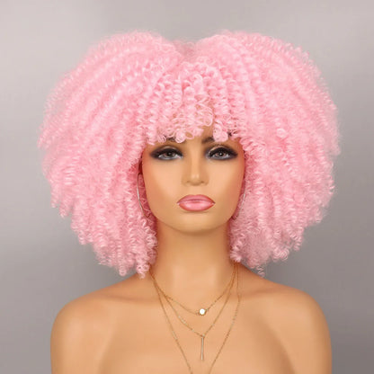 Synthetic Short Curly Wigs