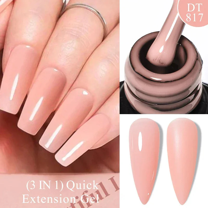 7ml Red Series Gel Nail Polish Glitter