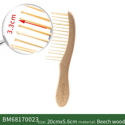 Wide Tooth Hair Comb Anti-Static Hair Brush