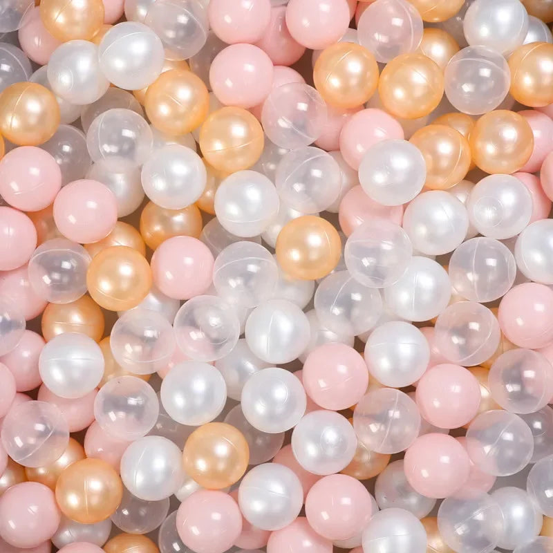 Ball Pit Balls Pack Star and Round BPA Soft Plastic Balls