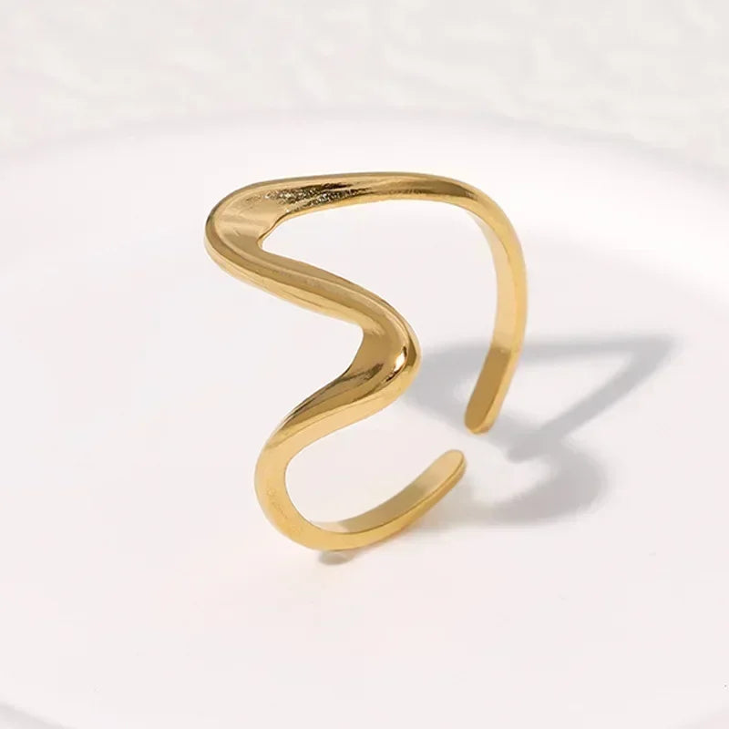 DANA Gold Color Adjustable Opening Ring