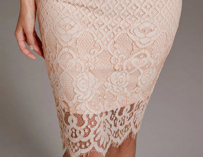 Sexy Elegant Lace Hollow Out Dress