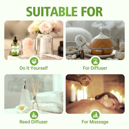 100ml/60ml/30mlPeppermint essential oil