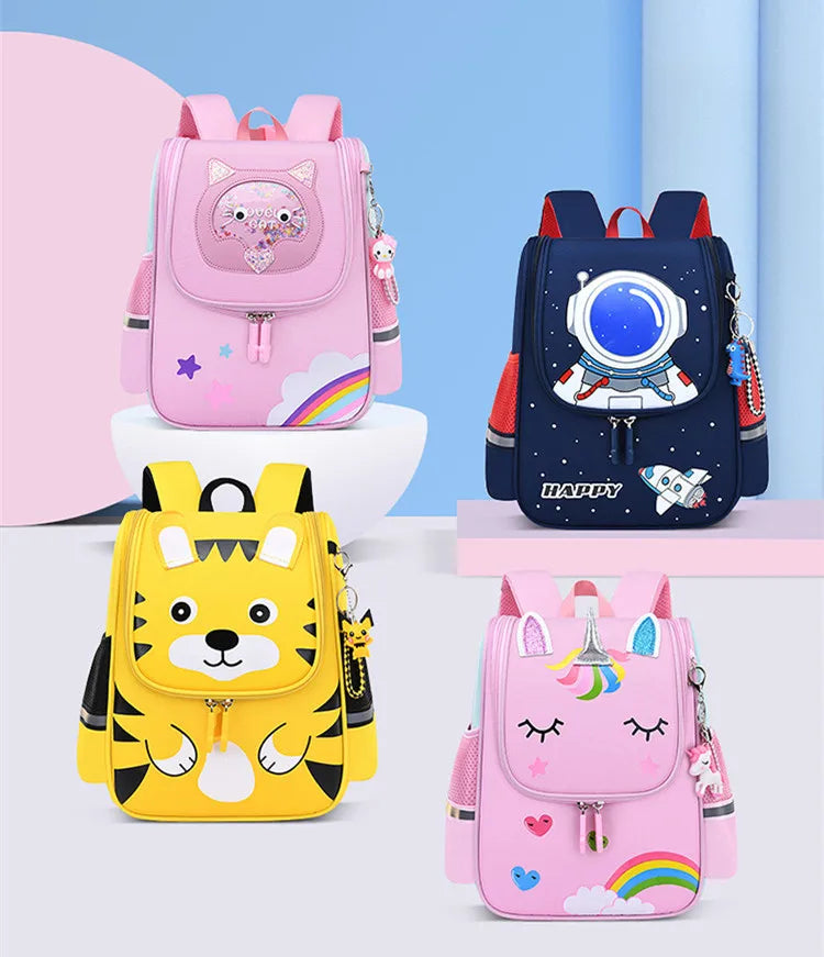 School bags for kids girls cute bookbag pink schoolbag
