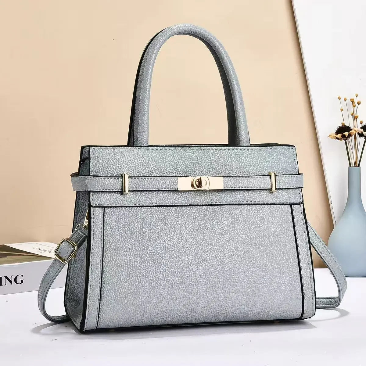 Genuine Leather Large Capacity Handbag