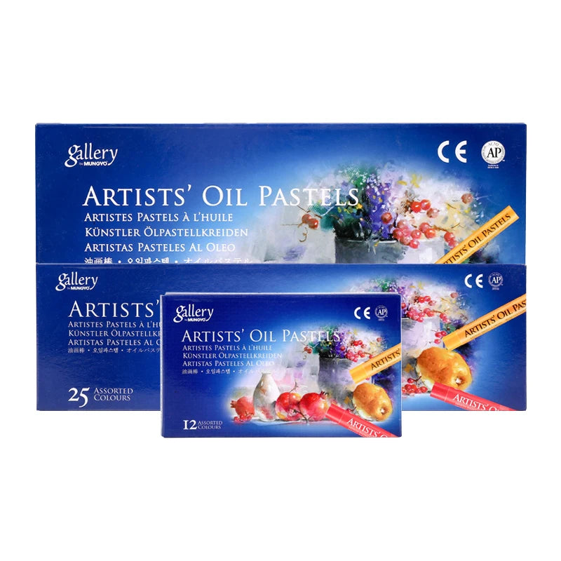 Artist Oil Pastel Set 12/25/50 Professional Painting Drawing Toxic Sticks