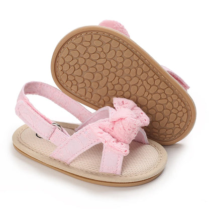 Baby Korean Flower Open Toed Baby Girl Sandals