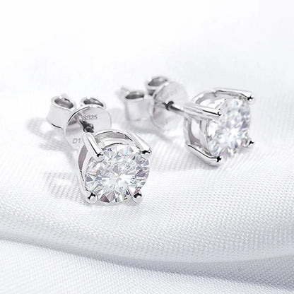 DANA Moissanite Diamond Studs Earrings