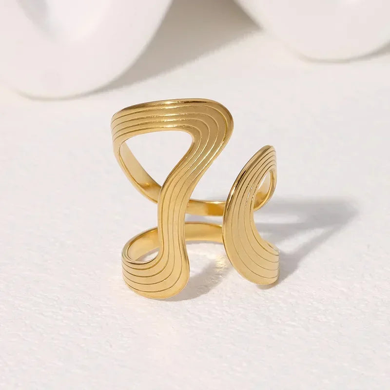 DANA Gold Color Adjustable Opening Ring