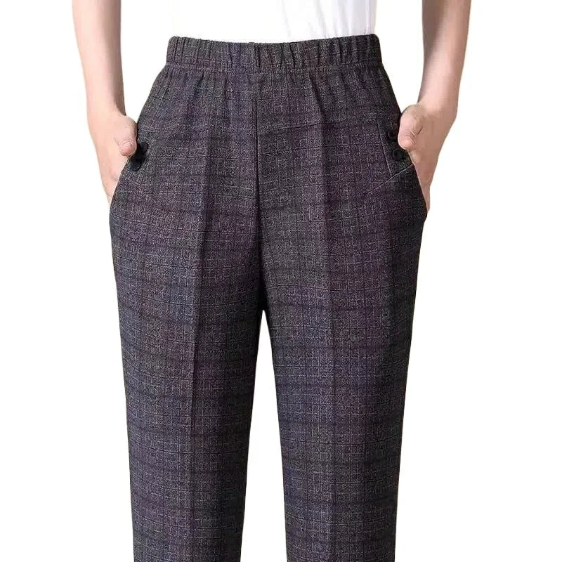 Oversize Elastic High Waist Loose Casual Pants