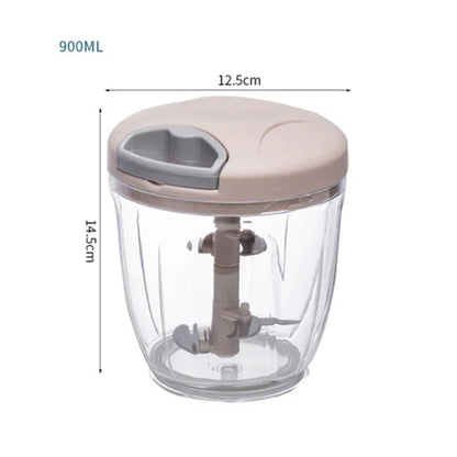 500/900ML Garlic Chopper Manual Garlic Press