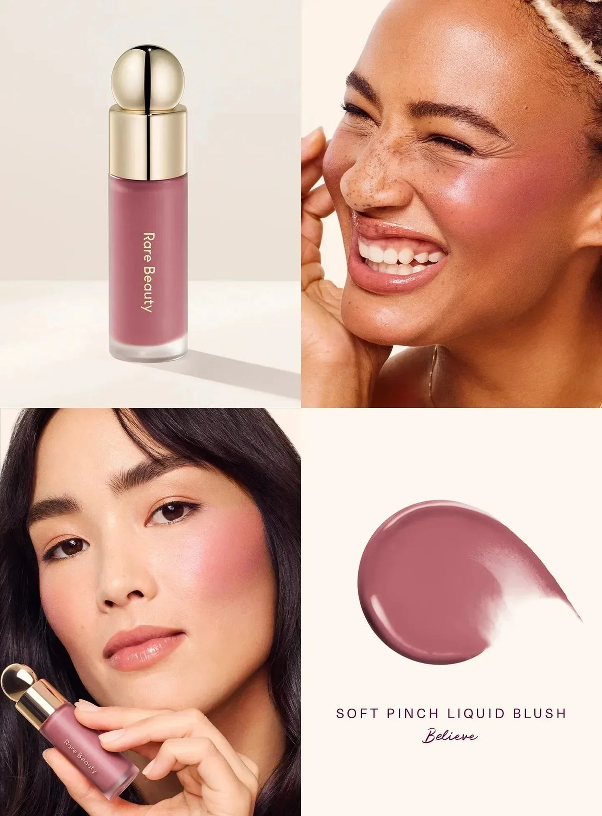 Rare Beauty New Liquid Blush and Liquid Luminizer Bundle Set