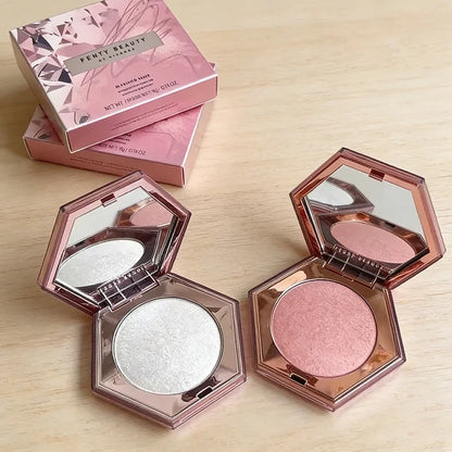 Concealer Facial Matte 3D Diamond Highlight Non Fading Water Gloss Lip Glaze Gloss Cosmetics