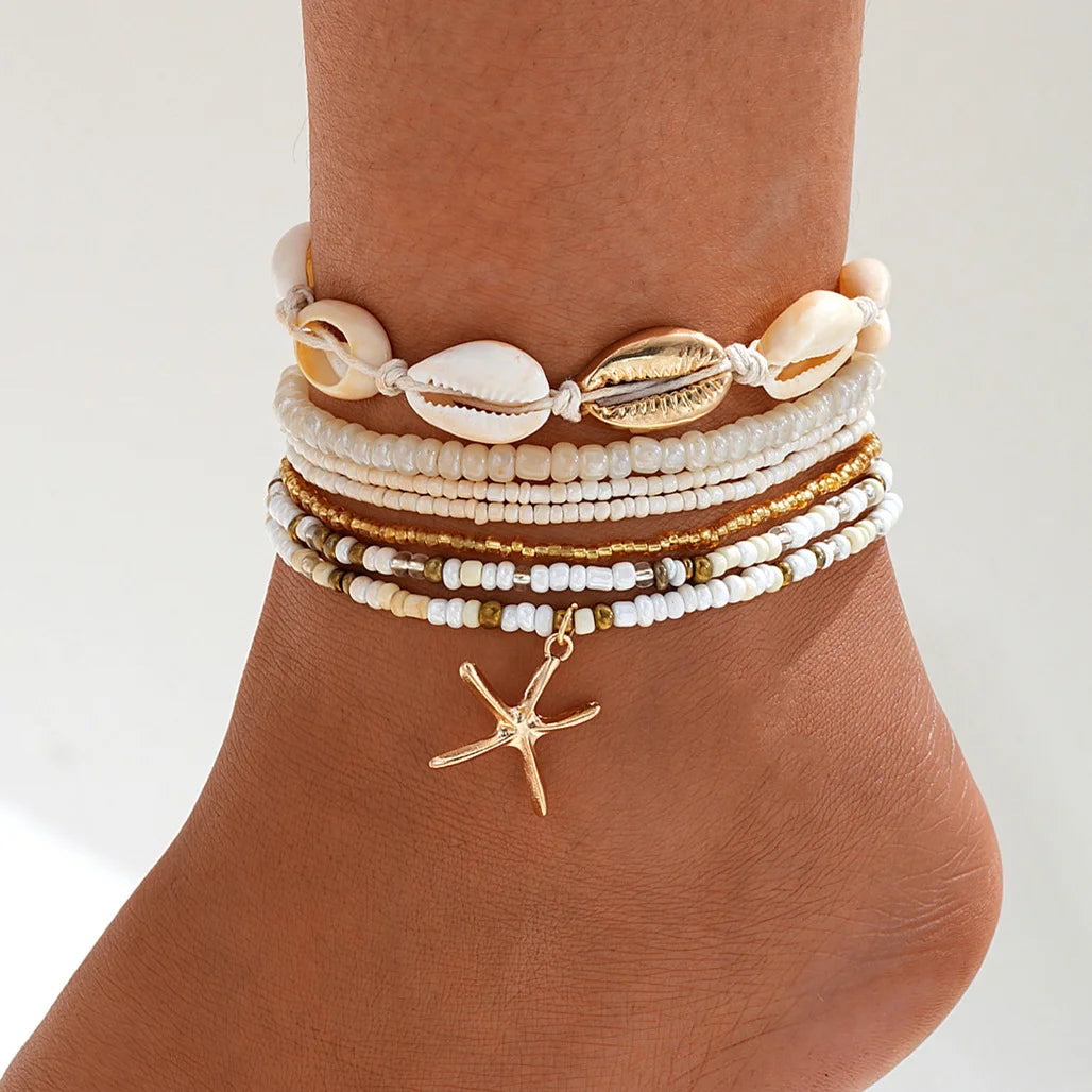 3 Pcs Sparkling Chain Zircon Heart Bracelet Set