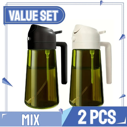 2in1 Spray Oil Dispenser Oil Sprayer