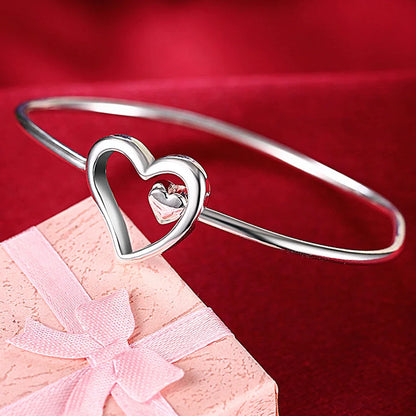 DANA 925 Sterling Silver Bangles Bracelet